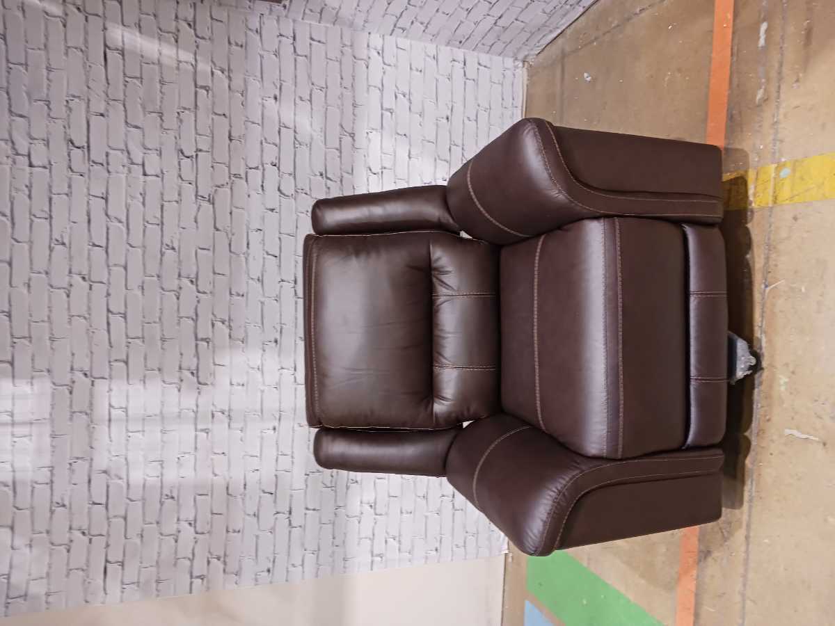 Trasimeno Power Recliner - Dark Brown - Gallery Image 5